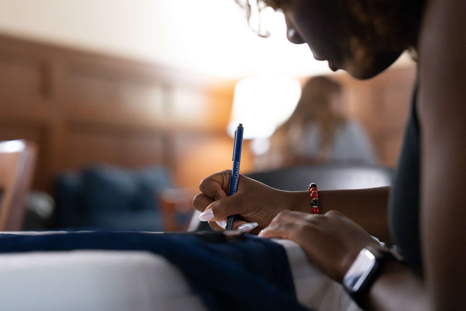 Charlie speaking at Hillsdale event