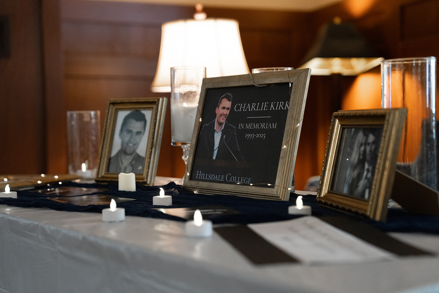 Conversation with students after the talk